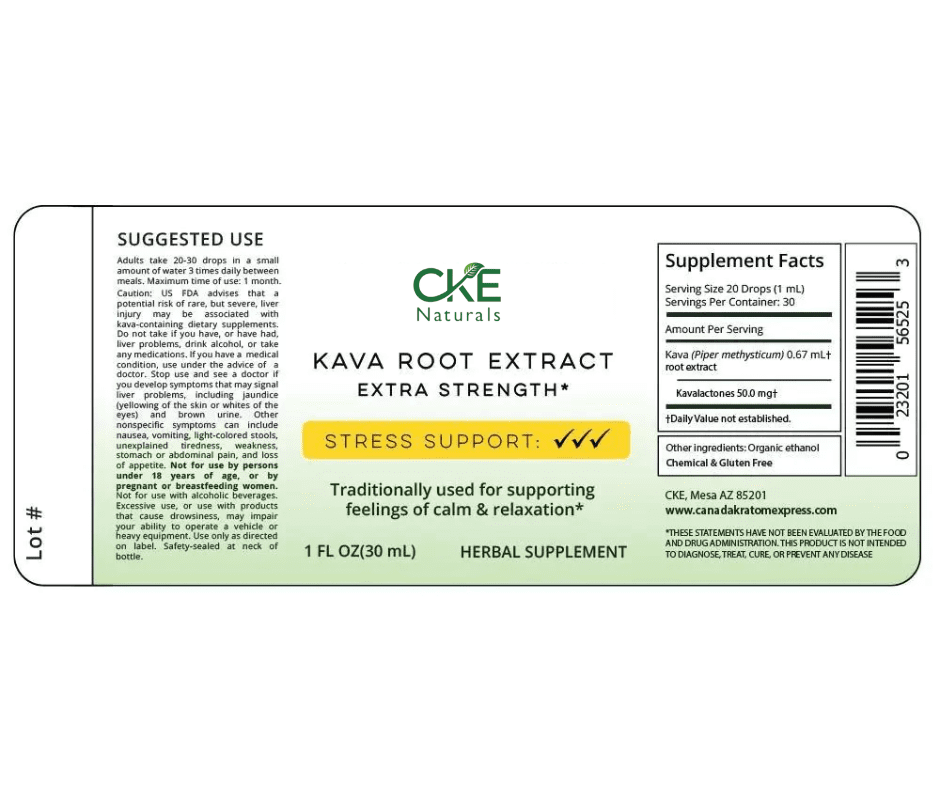 Kava Extract - Extra Strength - Image 2